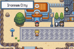 pokemon light platinum ironnem city